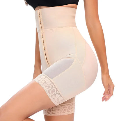 AfruliA Purple BBL Shorts – Colombian Fajas Shapewear Waist Trainer Corset Body Shaper Control Panties Lifter