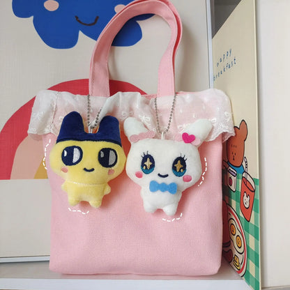 Cute Plush Cartoon Doll Pendant - Sweetheart Bag Charm Brooch Valentine's Day Gift