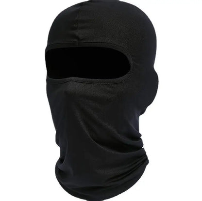 Tactical Fleece Hat & Scarf Set — Thermal Winter Balaclava Face Mask Neck Protector for Sports & Cycling