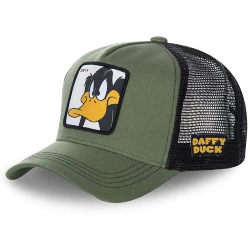 Elevate Your Style: High-Quality Unisex Anime Cartoon Patch Draw Baseball Cap - Hot Sale Men's Trucker Hat
