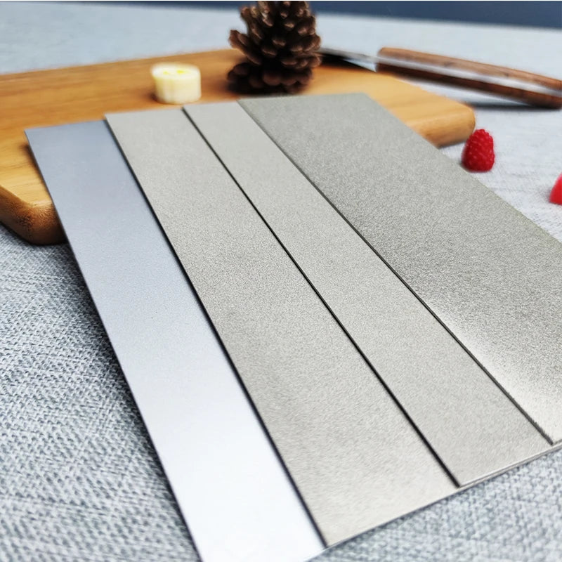 1000 Grit Diamond Plate Sharpening Stone – Large Whetstone for Professional Knife & Blade Sharpening, Apex Edge Tool