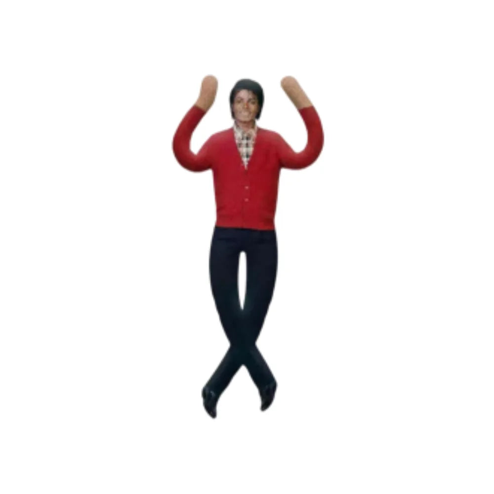 Michael Jackson Plush Cosplay Doll - Movable Collectible Figure Home Decor Ornament Gift