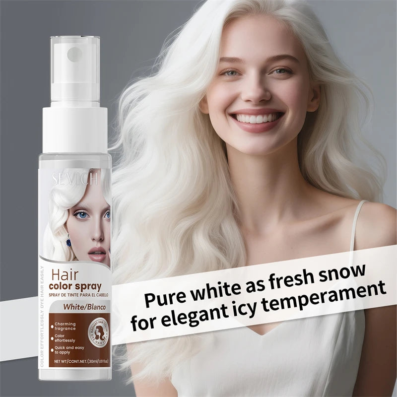30ml Temporary Hair Color Spray - Instant DIY Hair Dye for Halloween, Parties, Costumes & Creative Hair Styling