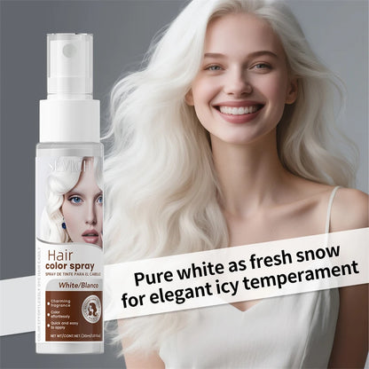 Halloween Hair Color Spray - Washable Temporary Hair Dye for DIY Party Styling, One-Time Color & 8 Shades