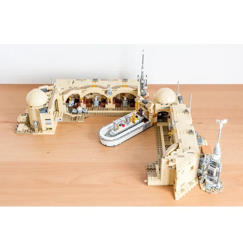 HOT TOY Mos Eisley Cantina Building Blocks – Compatible with 75290 DIY Toy Set for Birthday & Christmas Gifts