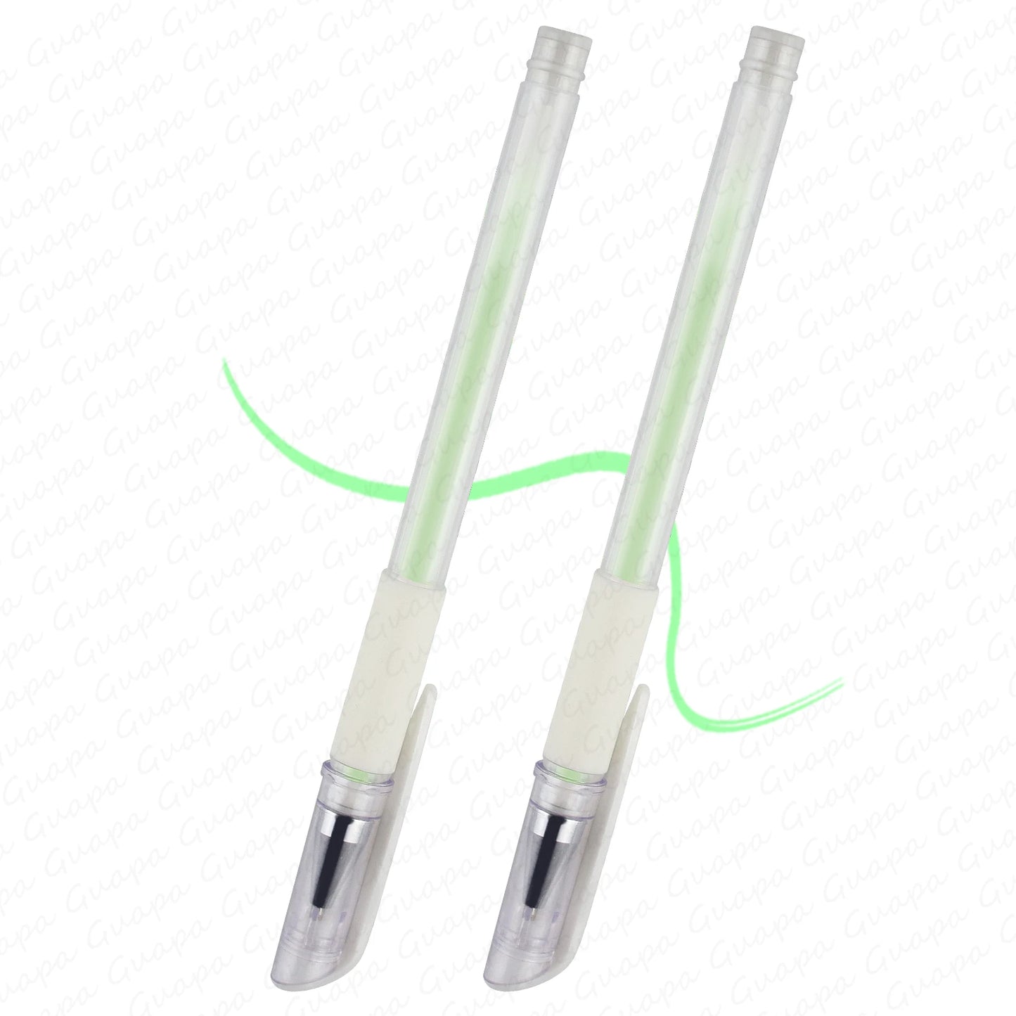 2PCS Eyebrow Marker Pen Set - Microblading Scribe Tools for Permanent Makeup, Tattoo Mapping & Beauty Preparation