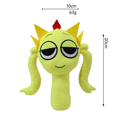 Sprunki Plush Toy — Incredibox Cartoon Pillow Doll, Stuffed Plush for Kids, Birthday & Christmas Gift