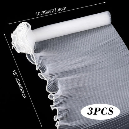Black Flower Wrapping Paper with Pearl Edges – Florist Style Bouquet Wrap for Wedding & Gift Packaging