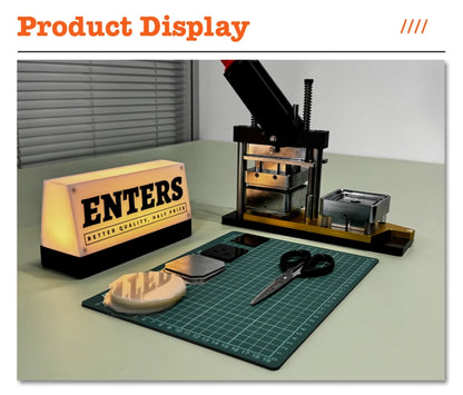 2025 Best Fridge Magnet Button Maker Machine, 50x50mm Square with Cutter & 100pcs Materials Set