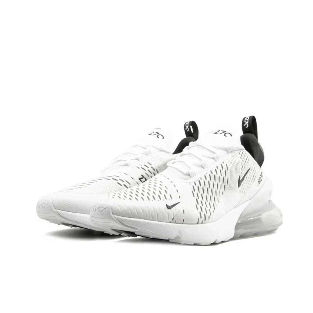 Nike White Air Max 270 – Original Low Top Casual Running Sneakers, Shock Absorbing & Anti-Slip for Men & Women