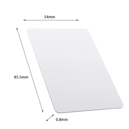 10PCS Rewritable 13.56MHz RFID UID CUID Blank Cards – Cloneable Changeable Smart IC S50 Card Duplicator White Access Cards