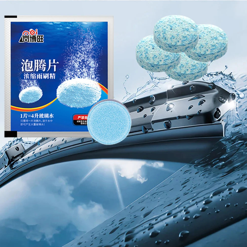 Auto Wiper Glass Cleaner | Effervescent Solid Tablets for Car Windscreen & Windshield Cleaning   2/2