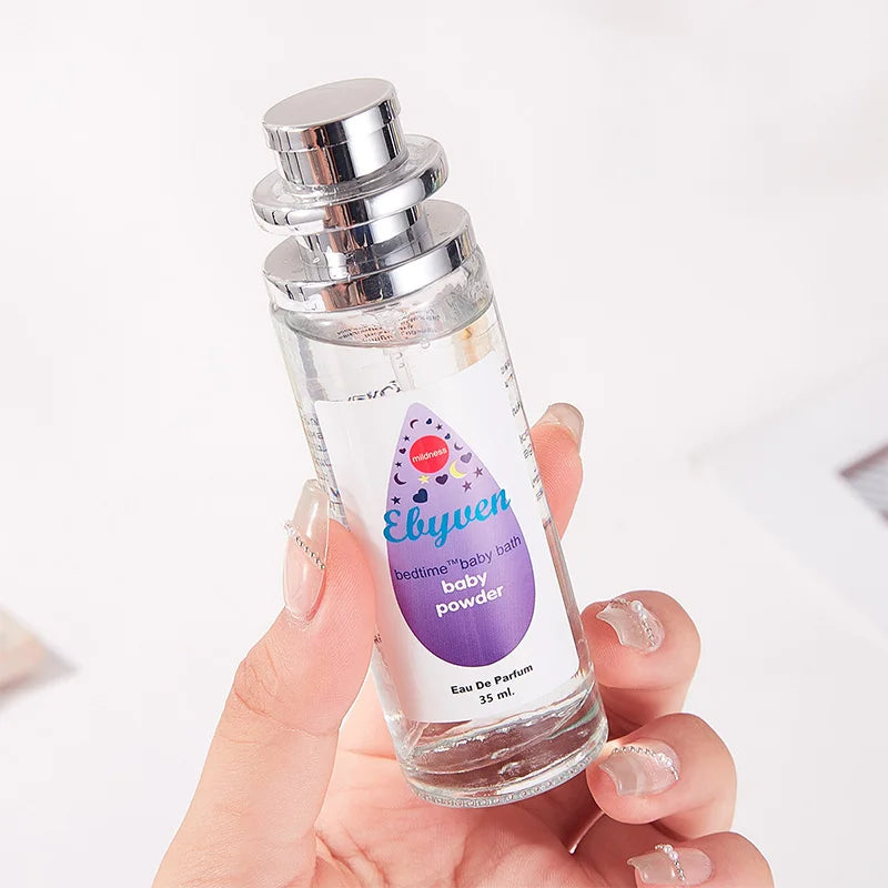 Milk Rice Baby Powder Eau de Parfum 35ml – Long-Lasting Bloom Bedtime Scent, High-Quality Portable Perfume by Israel Tower