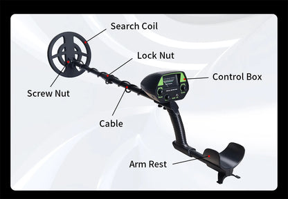 GTX5030H Underground Metal Detector – High-Sensitivity Treasure Hunter for Gold, Coins & Metals