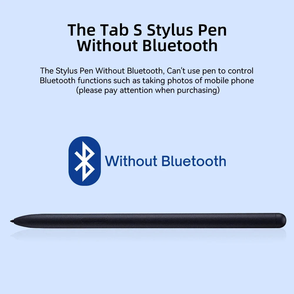 Tablet Stylus Pen for Samsung Galaxy Tab – Touch S Pen for S6 Lite, S7/S7 FE, S8/S8+, S9/S9 FE (No Bluetooth)