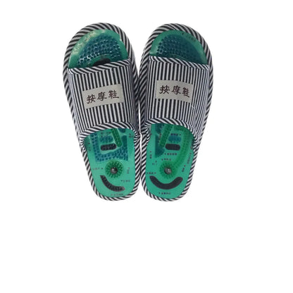 Acupuncture Foot Massage Slippers – Shiatsu Magnetic Health Sandals