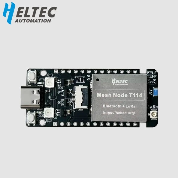 Meshtastic NRF52840 SX1262 LoRa Development Board - T114 V2.0 Low-Power TFT Display BLE WiFi Mesh Node