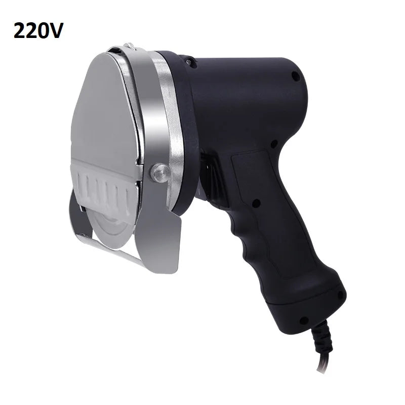 110V/220V Electric Kebab Slicer – Handheld Meat Cutter with Dual Blades for BBQ and Roast Meat