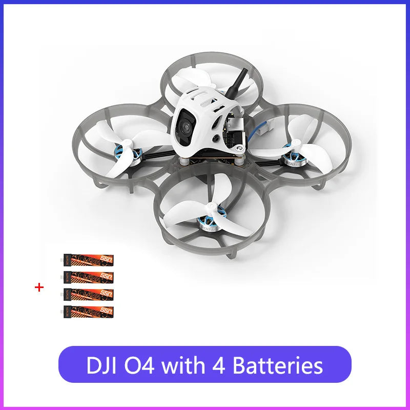 BETAFPV Meteor75 Pro O4 Brushless Whoop Quadcopter – ELRS 2.4G, 1S Matrix 3-in-1 HD FC PNP (No HD VTX) / DJI O4 Version
