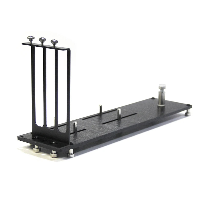 Vertical GPU Mount Bracket - PCIe Graphics Card Holder Stand with 3-Slot Riser Support