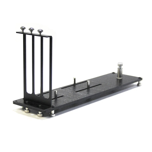 Vertical GPU Mount Bracket - PCIe Graphics Card Holder Stand with 3-Slot Riser Support