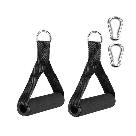Resistance Bands Handle Bar Attachment — Fitness Pulley Strap for Home Gym Workout Accessories
