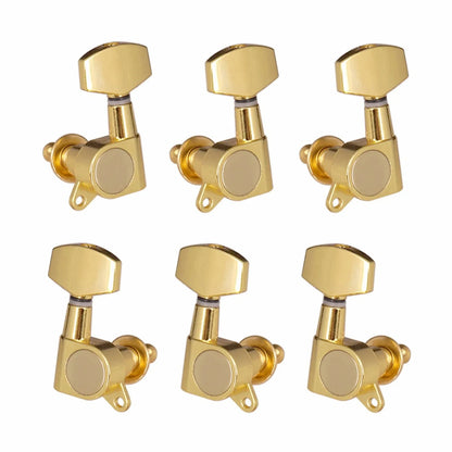 6-Piece Guitar Tuning Pegs Set — Locking Machine Heads for Electric Guitar
