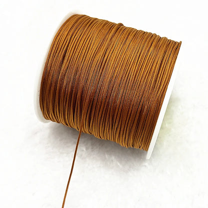 Nylon Macrame Cord Thread (0.4–1.5mm) – Braided DIY Bracelet, Beading & Tassel String