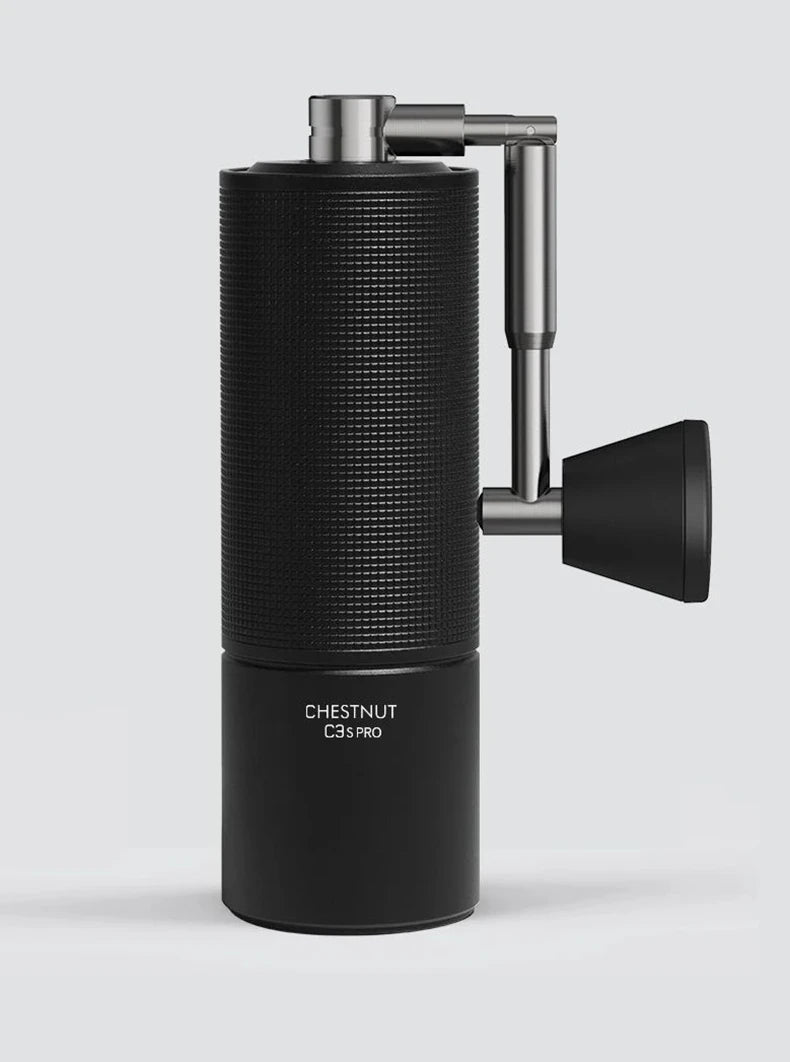 TIMEMORE Chestnut C3S PRO Manual Coffee Grinder — 25g Hand Grinder with Adjustable Steel Burr & Cleaning Brush