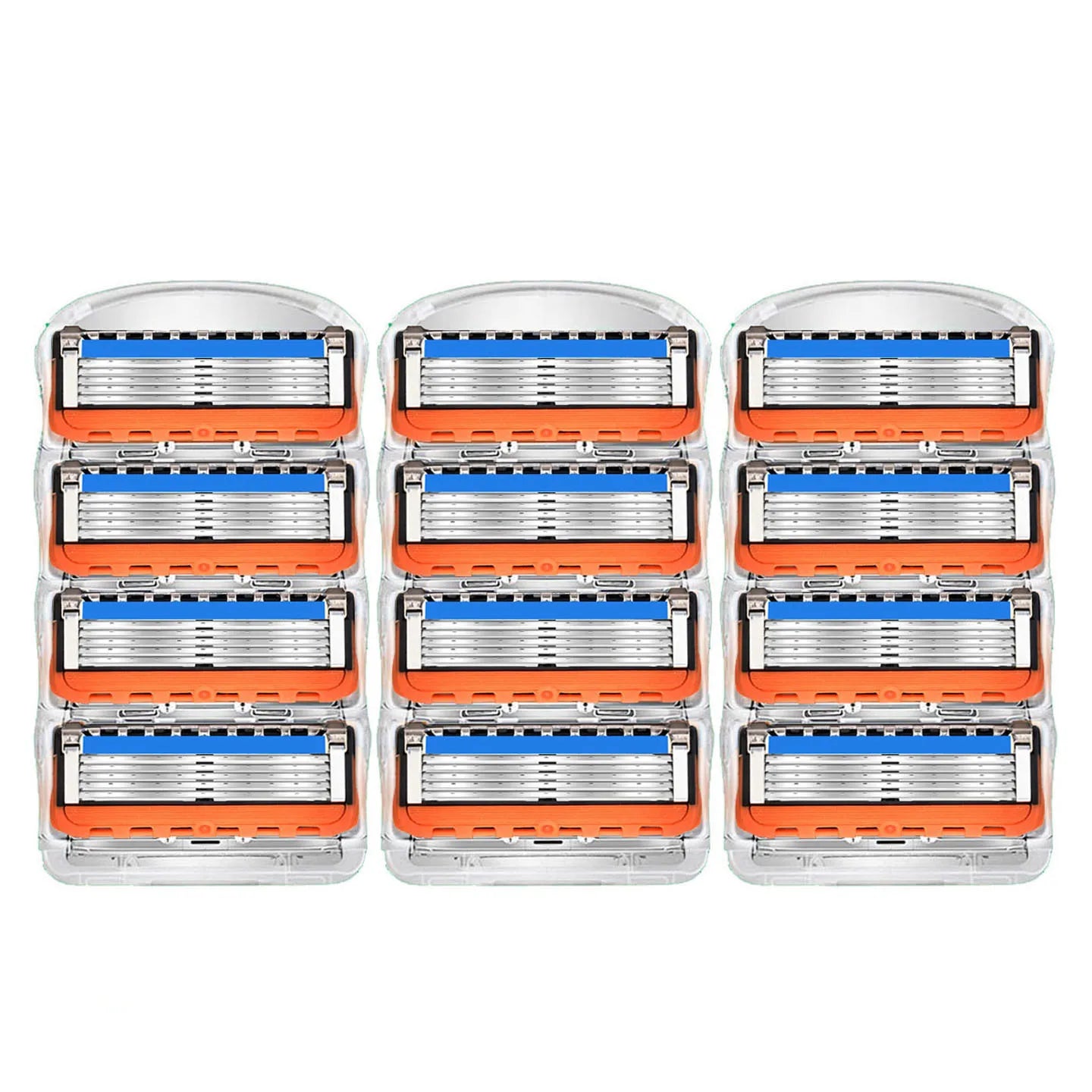 Manual Razor for Men – Five-Layer Stainless Steel Blades Shaving Razor Compatible with Fusion5