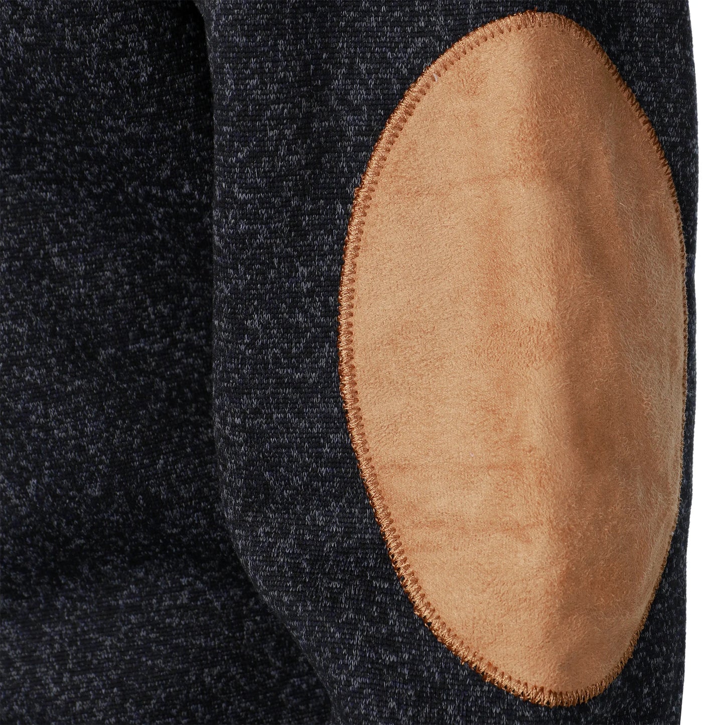 Men's Stand Collar Knit Sweater - Autumn Winter Long Sleeve Casual Knitted Pullover Top