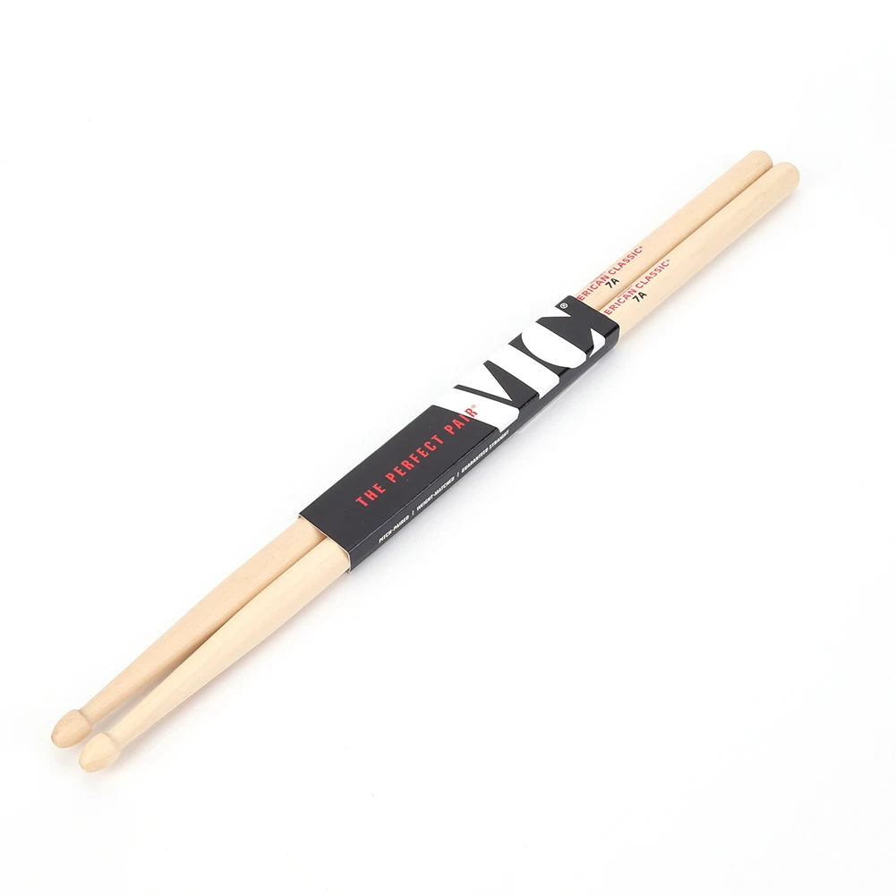2PCS 5A/7A American Hickory Drumsticks – Jazz Mallets for Acoustic & Electronic Drums, Percussion Drum Sticks