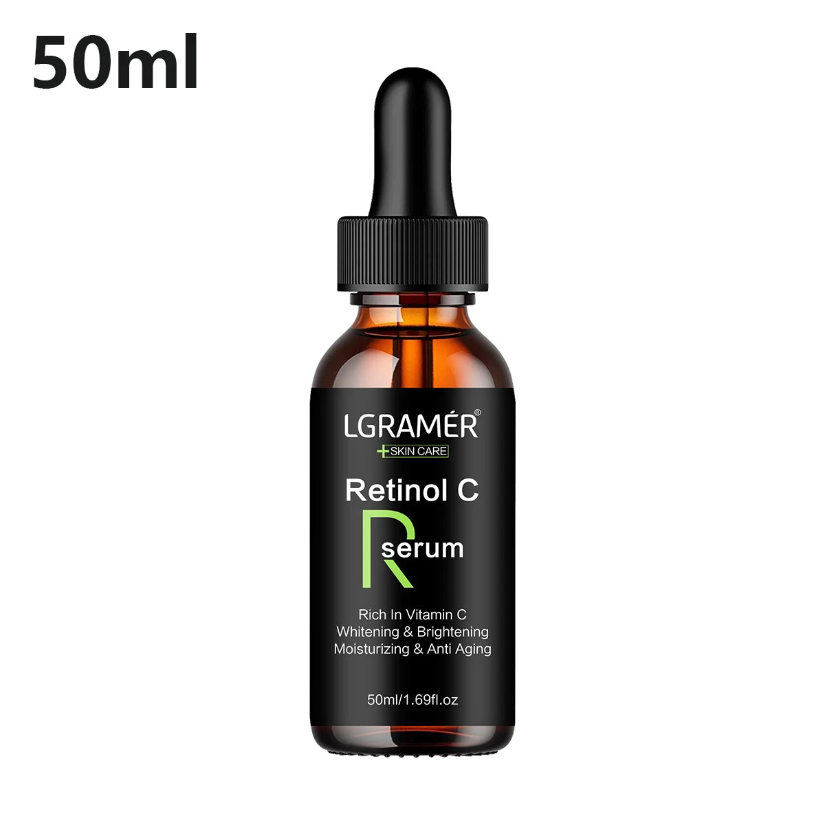 Retinol Anti-Aging Serum – Wrinkle Removal, Pore Shrinking, Whitening & Moisturizing Face Firming Oil