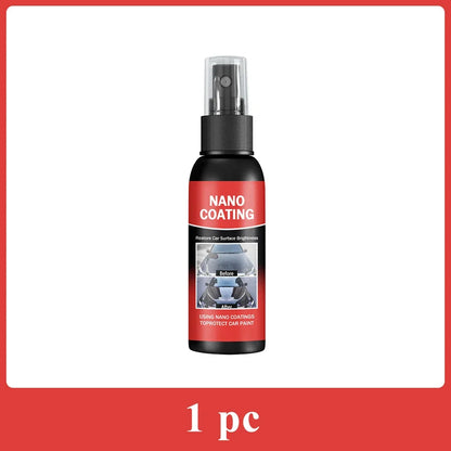 Car Nano Ceramic Coating Kit – Professional High Gloss Paint Protection & Scratch Repair Auto Detailing Solution