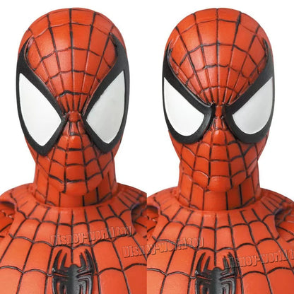 CT Toys Spiderman Mafex 185 Classic Costume Anime Figure - Miles Morales & 2099 Spider-Man Action Figure, Kids Gift Figurine