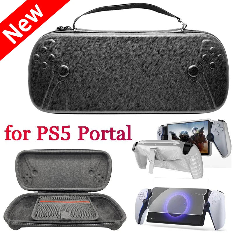 Portable Carrying Case for PS5 Portal – Anti-Drop Storage Bag for Sony PlayStation 5 Portal & Accessories
