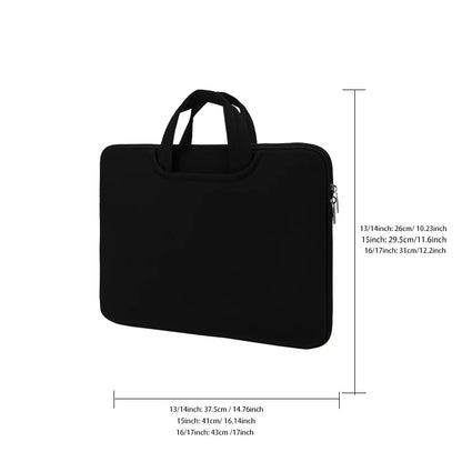 16–17 Inch Laptop Bag – Lightweight Computer Handbag with Front Pocket for Power, Mouse & Accessories