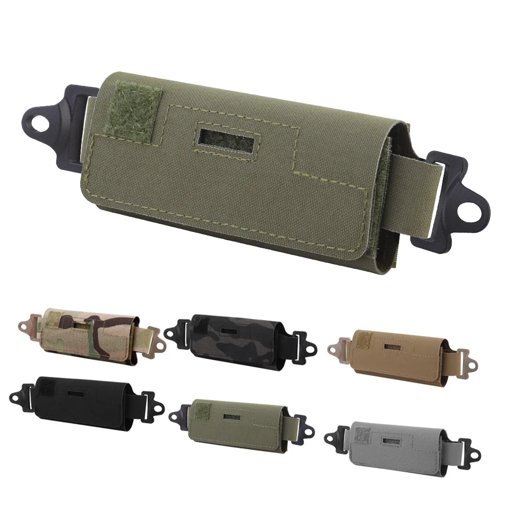 Tactical NVG Helmet Counterweight Kit - Counterbalance Weight Pouch for FAST, OPS-Core, Crye, MICH, and Team Helmets