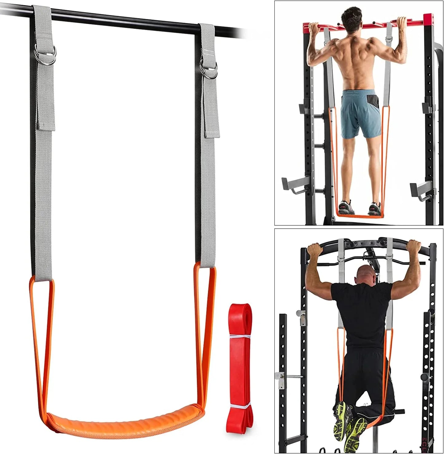 Pull-Up Assistance Bands Set — Resistance Straps for Men & Women | Chin-Up, Hanging Training & Body Stretching Workouts