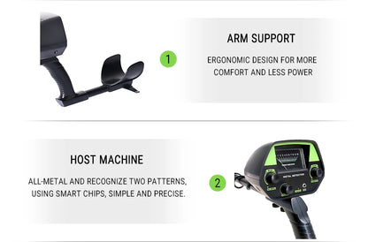 GTX5030H Underground Metal Detector – High-Sensitivity Treasure Hunter for Gold, Coins & Metals