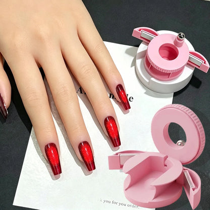 Cat Eye Nail Art Magnet - Strong Magnetic Tool for Gel Polish and Glass Bead Effects