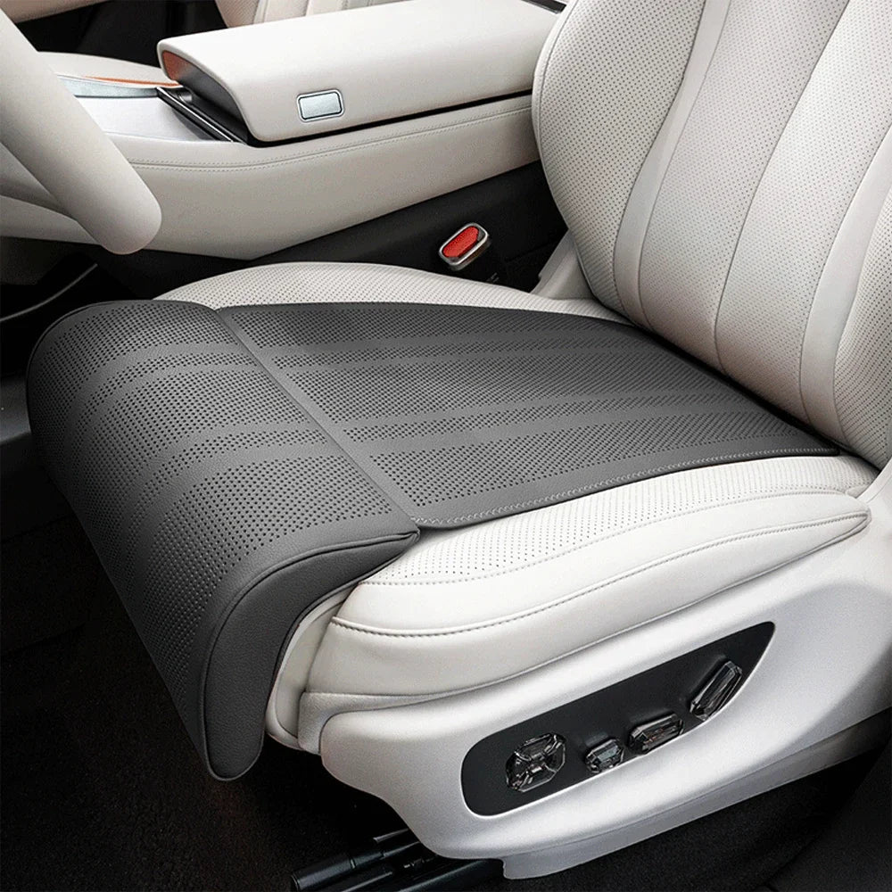 Universal Car Seat Cushion with Leg Support - Seat Protector Cover and Extension Rest