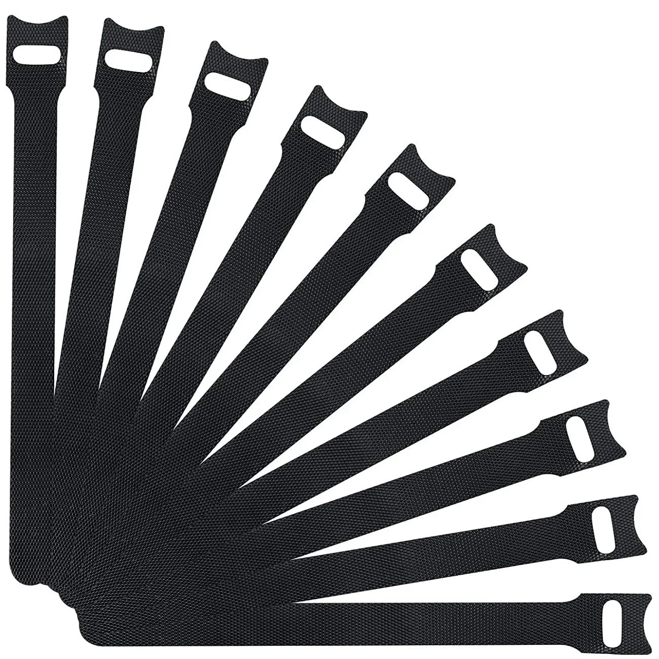 100PCS Reusable Nylon Cable Ties – Adjustable Cable Organizer Straps for Wire, Mouse & Earphone Management