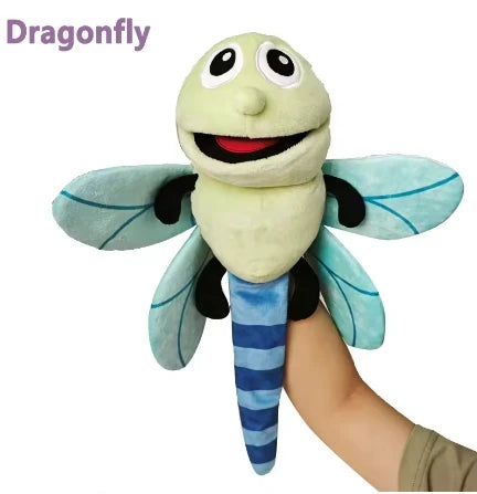 Sesame Street Plush Puppet Toys - Soft Stuffed Cartoon Figures for Kids Pretend Play & Collection