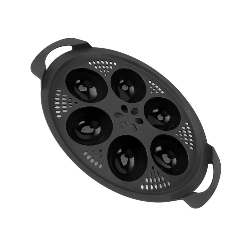 6 in 1 Egg Boiler for Thermomix TM5, TM6, TM31 - Multi-Use Egg Cooker, Poacher, and Steamer Mold for Kitchen Baking and Cooking