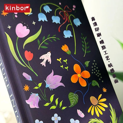 Kinbor Undated Weekly Planner - Illustrated Hardcover To-Do List Notebook