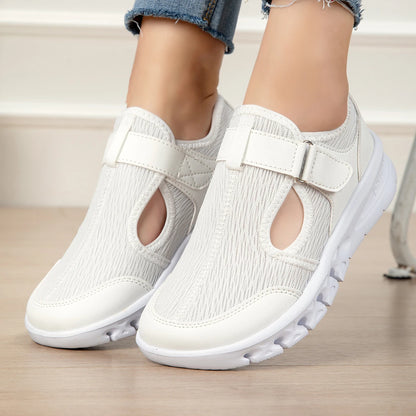 Women’s Wide Barefoot Sneakers - Breathable Minimalist Outdoor Walking Shoes, Sizes 36–43