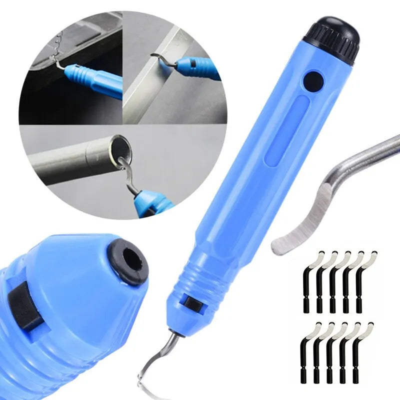 NB1100 Hand Trimming Knives: Deburring Scraper & Chamfer Removal Tool with Aluminum Alloy Handle - Precision Blade for Plastic Waste Edge Cleanup