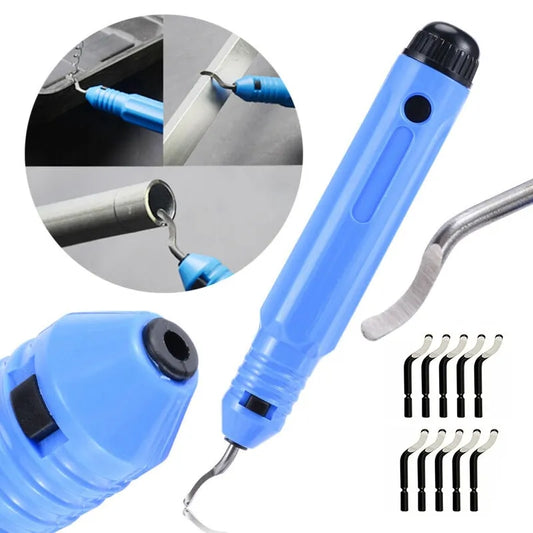 NB1100 Hand Trimming Knives: Deburring Scraper & Chamfer Removal Tool with Aluminum Alloy Handle - Precision Blade for Plastic Waste Edge Cleanup