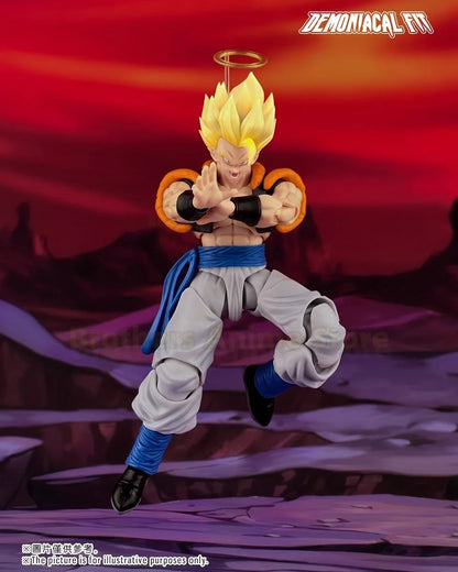 Demoniacal Fit Gogeta Action Figure - Dragon Ball Z SHF Super Saiyan Collectible Model Toy Gift